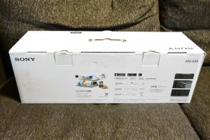 SRS-X99のパッケージ外観裏面画像