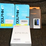 Xperia Z3とガラスフィルム・ケース
