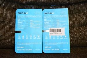 Dolphin47 Edge Xperia Z3用ガラスフィルム 正面・背面