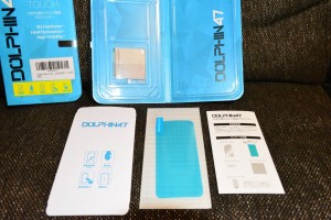 Dolphin47 Edge Xperia Z3用ガラスフィルム 内容品一覧