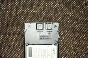 MR04LNのSIMアダプターに関する注意書き