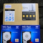 DS215JとウェスタンデジタルのRED