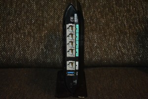 WG2600HP裏面端子写真