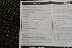 Precautions English