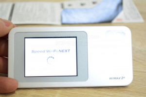 W01起動中