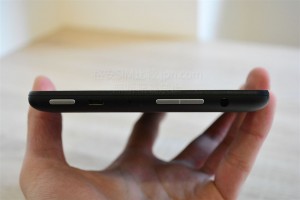 Kindle Fire上側面スイッチ部分写真