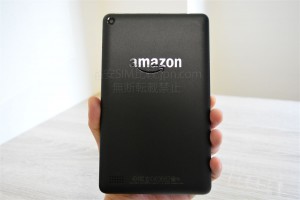 Kindle Fire本体裏面写真