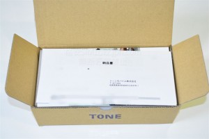 TONEパッケージ開封