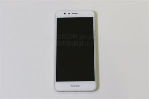 honor8専用ガラスフィルム_貼付け後